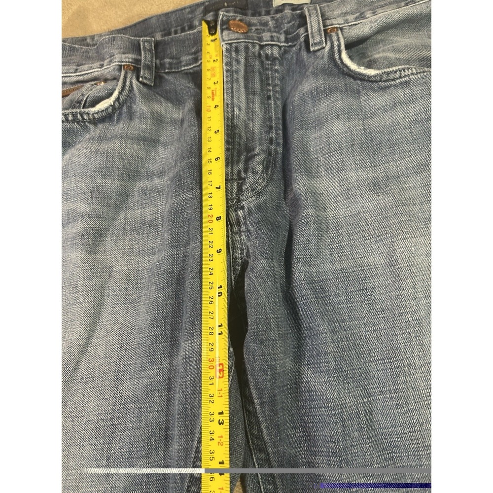 Jacob Davis UMA Jeans Womens 34 Blue Straight Leg Denim 100% Cotton - Picture 5 of 16